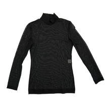 Yohji Yamamoto +NOIR 　 Sheer Tulle High Neck Top