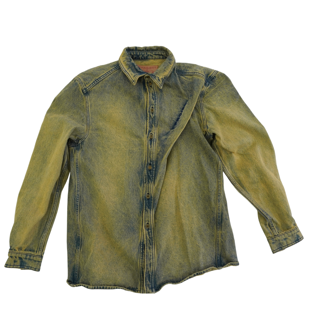 Y/Project Beige Pinched Shirt  22AW