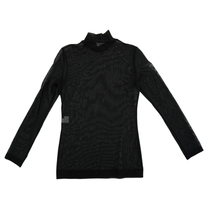 Yohji Yamamoto +NOIR 　 Sheer Tulle High Neck Top