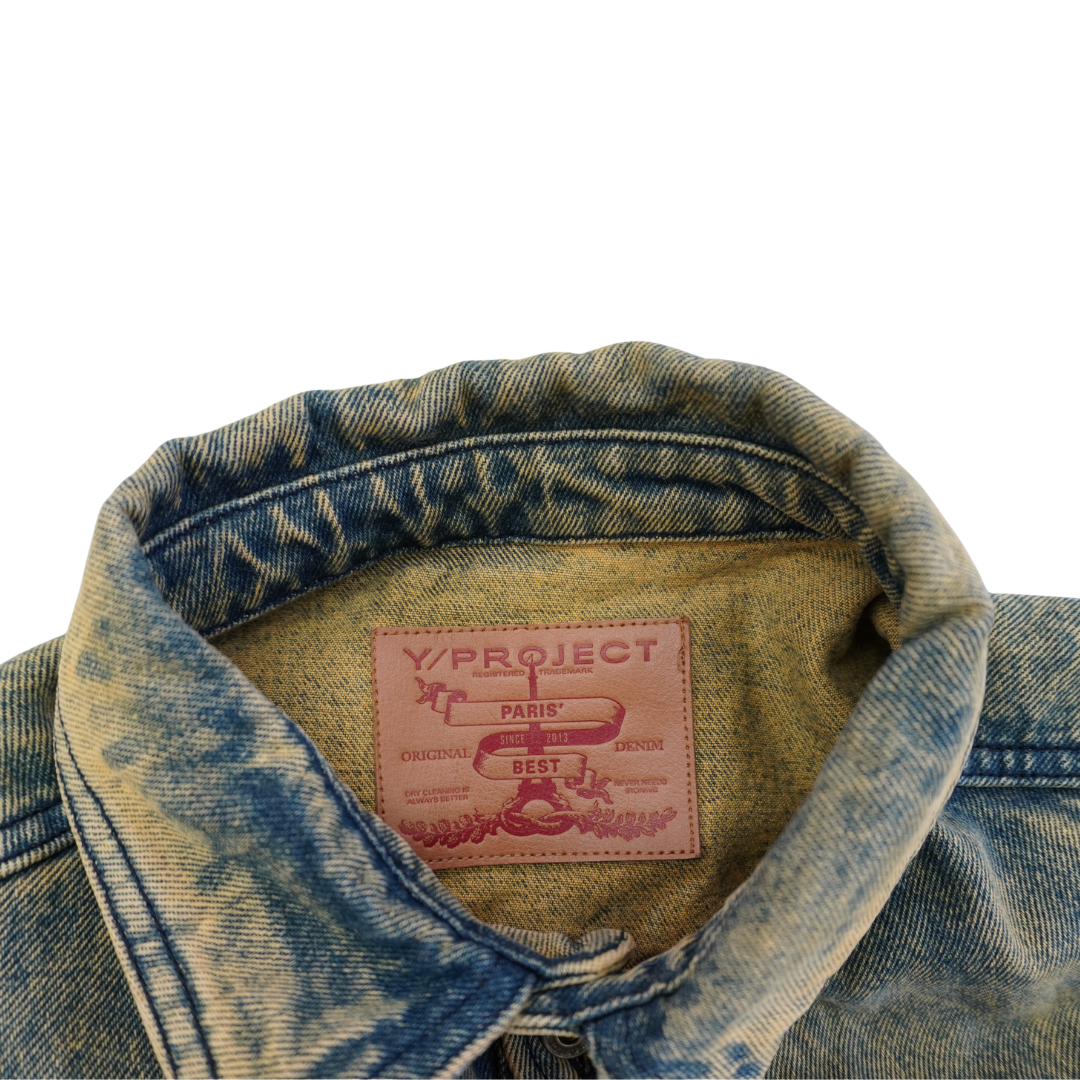 Y/Project Beige Pinched Shirt  22AW