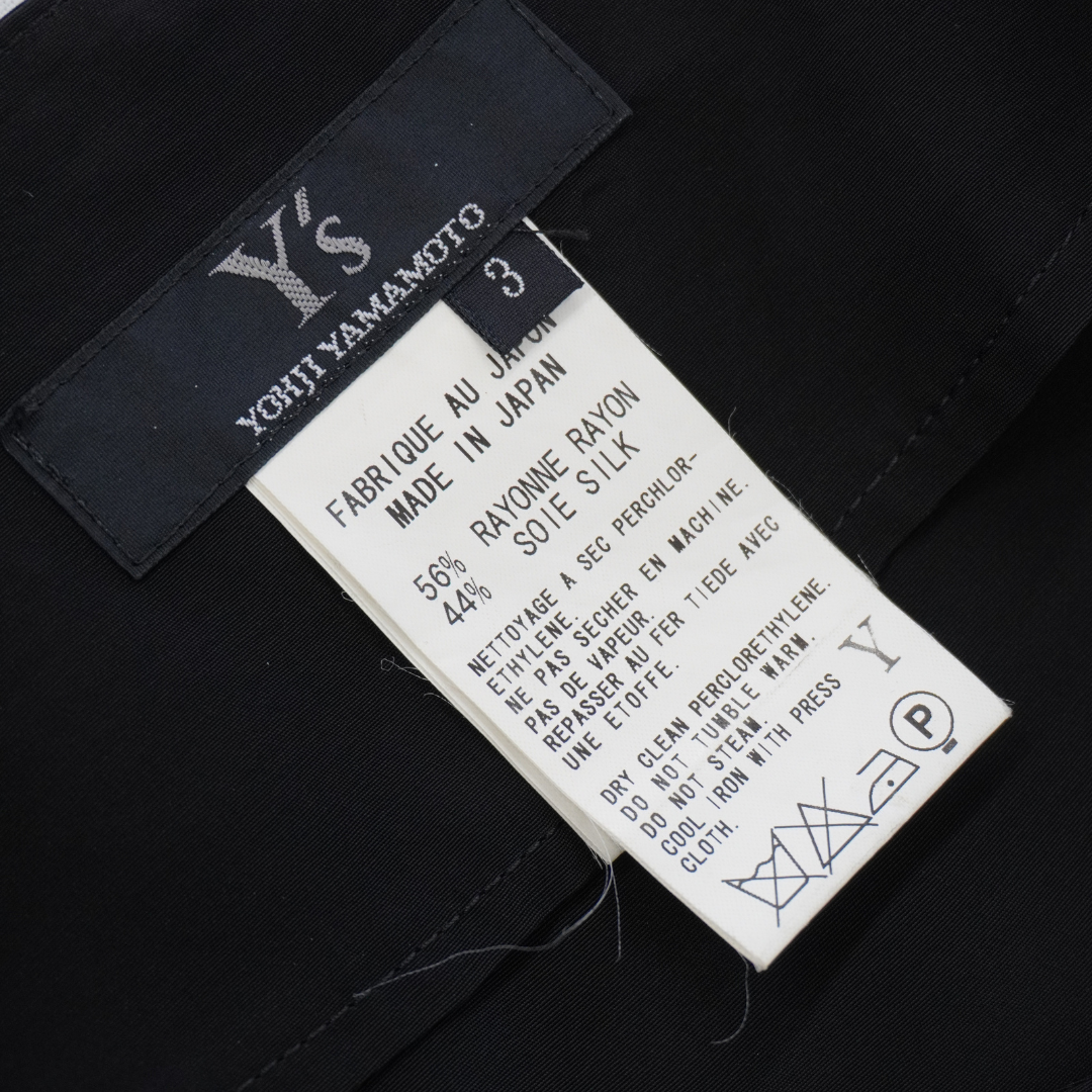 Y’s  Rayon Twill Classical Cut Skirt