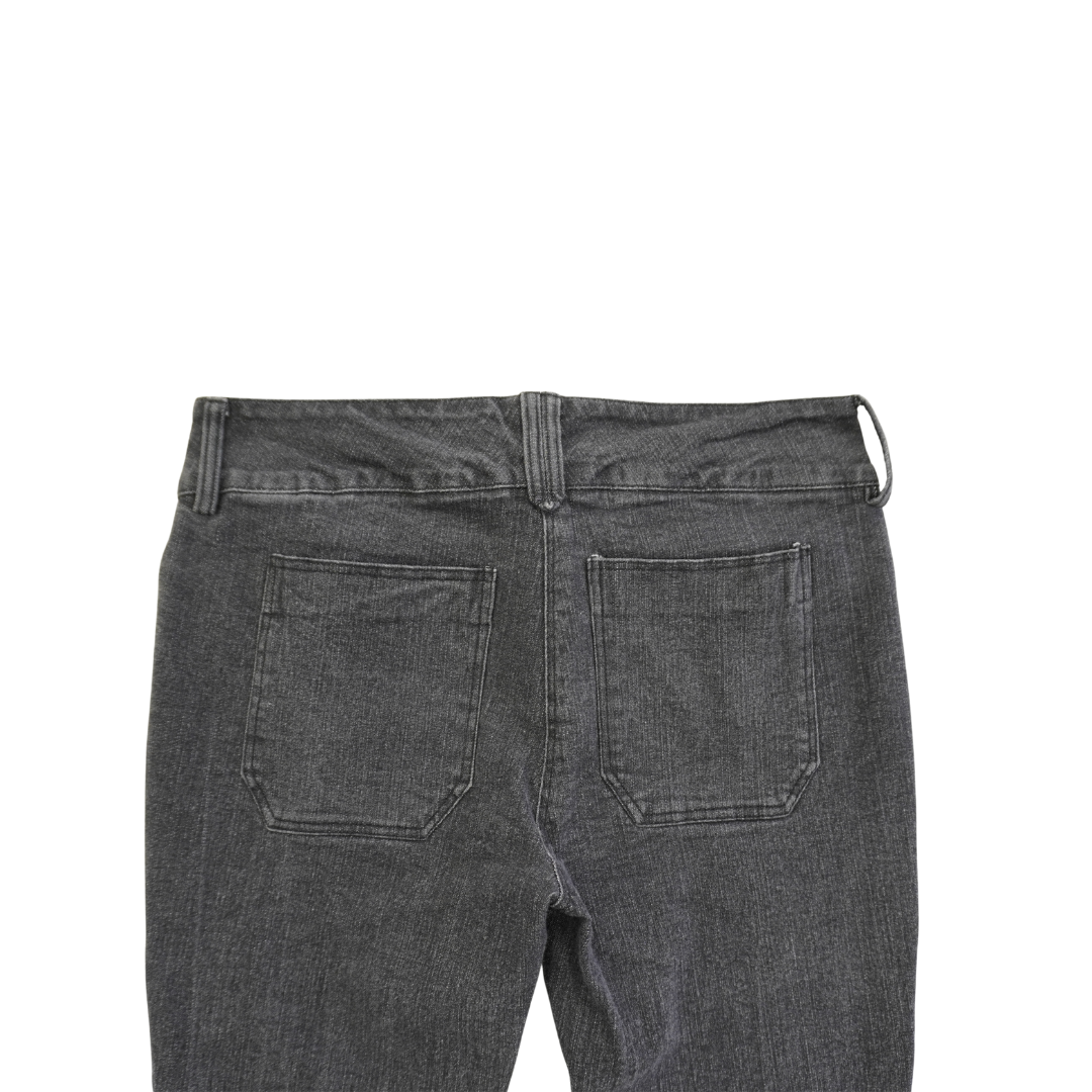 BALENCIAGA  2006 Stretch Black Denim Pants