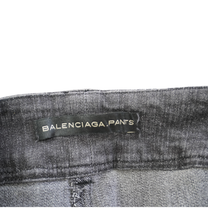 BALENCIAGA  2006 Stretch Black Denim Pants